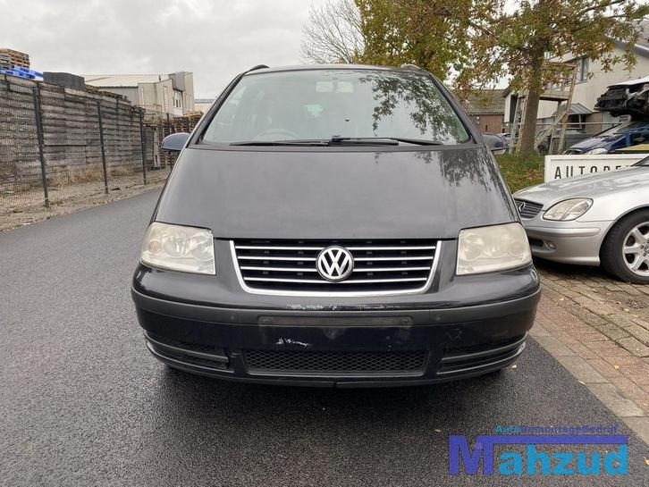 2005 VW Sharan 1.9 TDI Zwart onderdelen demontage 1998-2010, Auto-onderdelen, Overige Auto-onderdelen, Volkswagen, Gebruikt, Ophalen of Verzenden