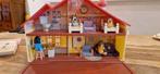 Bluey huis + toebehoren en figuurtjes, Kinderen en Baby's, Speelgoed | Poppenhuizen, Ophalen, Zo goed als nieuw, Poppenhuis