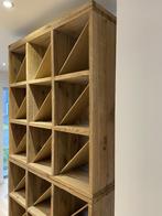 Casier / Étagère à vin en bois massif, Enlèvement, Utilisé, Bois, 75 cm ou plus