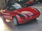 Fiat Barchetta 1.7i 16v (bj 1997), Auto's, Zwart, Cabriolet, Leder, 96 kW