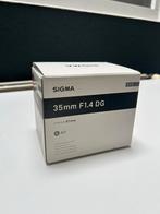 Sigma 35mm F1.4 DG, Audio, Tv en Foto, Fotocamera's Digitaal, Ophalen, Zo goed als nieuw
