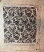 Vintage brocante sprei foulard bloemen 165/146, Gebruikt, Ophalen of Verzenden