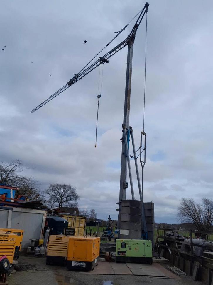 Totale bouwkraan set Vicaro 187/6 (soft start) bouwjaar 2004, Bricolage & Construction, Outillage | Pièces de machine & Accessoires