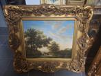 Zeer mooi landschap met rijke barok lijst, Antiquités & Art, Enlèvement
