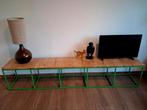 Zitbank 239cm. Handgesmeed, Huis en Inrichting, Ophalen, Overige kleuren, Zo goed als nieuw, Vijf, Zes of meer stoelen