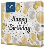 Serviettes d'anniversaire | 20 pièces | Nouveau