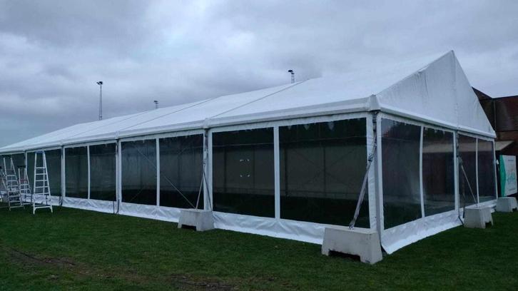 Kadertent te huur - Kempen, Hobby en Vrije tijd, Feestartikelen | Verhuur, Zo goed als nieuw, Ophalen