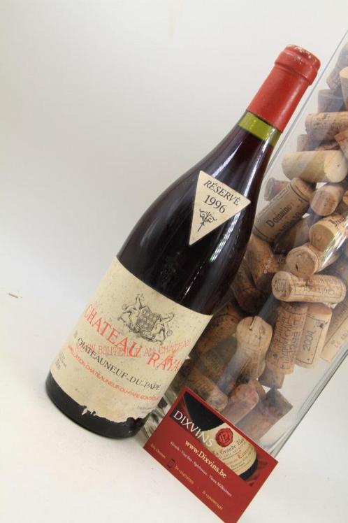 Château Rayas ** 1996 ** Chateauneuf du Pape, Verzamelen, Wijnen, Nieuw, Rode wijn, Frankrijk, Vol, Ophalen of Verzenden