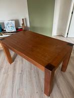 Eet tafel massief hout, Huis en Inrichting, Tafels | Eettafels, Ophalen, Zo goed als nieuw