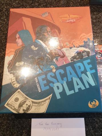Escape Plan (shrink) + Upgrade Pack + Replacement Cards Solo