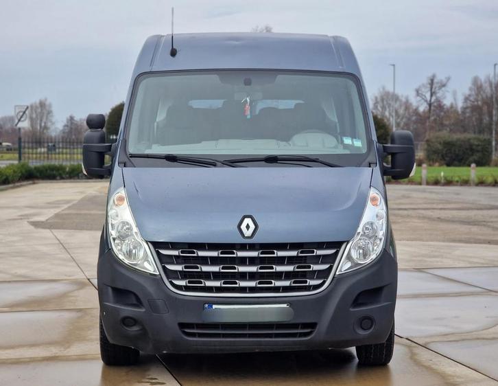 Renault Master 2.3 dCi - Cabine double - 7place, Autos, Renault, Entreprise, Master, Diesel, Euro 5, Autre carrosserie, 5 portes