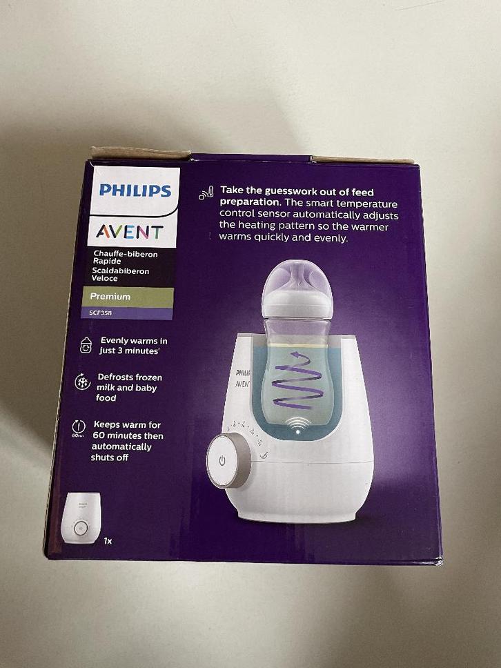 Avent flesverwarmer premium, Kinderen en Baby's, Babyvoeding en Toebehoren, Nieuw, Ophalen