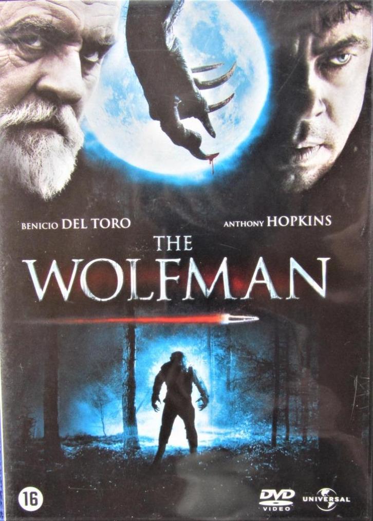 DVD HORROR- THE WOLFMAN (ANTHONY HOPKINS), Cd's en Dvd's, Dvd's | Horror, Zo goed als nieuw, Monsters, Alle leeftijden, Ophalen of Verzenden