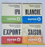 Reclameborden Super 8 Haacht, Verzamelen, Biermerken, Ophalen of Verzenden, Zo goed als nieuw, Reclamebord, Plaat of Schild, Overige merken