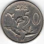 Zuid-Afrika : 50 Cent 1971  KM#87  Ref 16266, Postzegels en Munten, Munten | Afrika, Ophalen of Verzenden, Zuid-Afrika, Losse munt