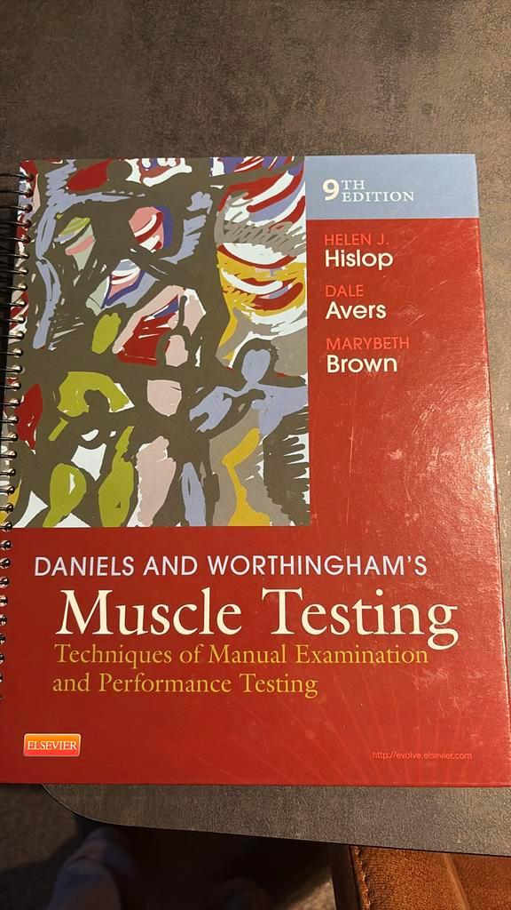 Daniels and Worthingham's Muscle Testing 9e: Techniques of M, Boeken, Esoterie en Spiritualiteit, Zo goed als nieuw, Ophalen