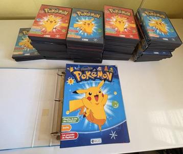POKEMON - Saisons 1, 2 et début 3 : 41 DVD et 35 Fascicules beschikbaar voor biedingen