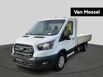 Ford Transit 350L Trend - Automaat - Open laadbak - Sync 4, Auto's, Euro 6, Wit, 155 pk, Bedrijf