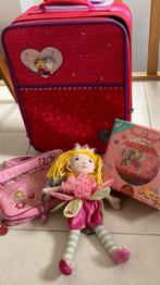 Prinses Lillifee set reiskoffer-toilettas-puzzel-pop, Kinderen en Baby's, Ophalen, Zo goed als nieuw