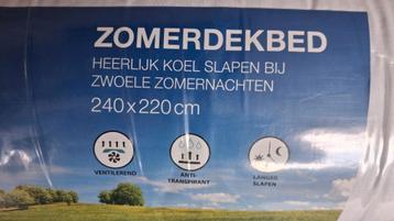 Zomerdekbed  240 x 220 cm beschikbaar voor biedingen