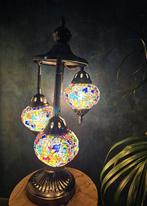 Lampe mosaïque turque, Ophalen of Verzenden, Nieuw, Glas, Oriental