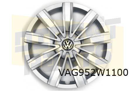 Volkswagen Tiguan (4/16-9/20) wieldeksel 17" (YTI zilver / c, Auto diversen, Wieldoppen, Nieuw, Verzenden