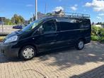 Fiat, scudo 20d lang chassis 2014, Auto's, Bestelwagens en Lichte vracht, Euro 5, Stof, Airbags, Zwart