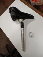 Geveerde gelzadel 27mm alu. met trekring, Enlèvement