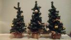 Kerstboompjes - set van 4 stuks, Ophalen of Verzenden, Gebruikt