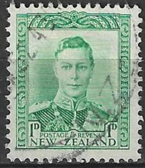 Nieuw Zeeland 1915/1921 - Yvert 238A - George VI (ST), Timbres & Monnaies, Timbres | Océanie, Affranchi, Envoi
