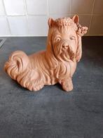 Handgemaakte hond uit klei, Ophalen