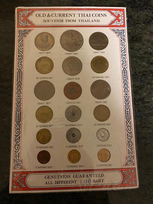 Muntstukken uit Thailand., Postzegels en Munten, Munten en Bankbiljetten | Verzamelingen, Munten, Ophalen