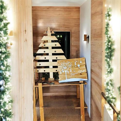 Ensemble de décoration Noël en bois, Divers, Noël, Utilisé, Enlèvement