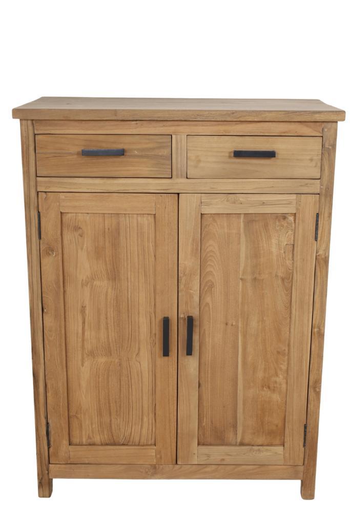 kledingkast: Teak meidenkast, Huis en Inrichting, Kasten | Kleerkasten, Nieuw, 100 tot 150 cm, 50 tot 100 cm, 25 tot 50 cm, Met lade(s)