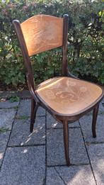 10 thonet cafe stoelen + PRINT horeca partij unieke set!, Ophalen of Verzenden