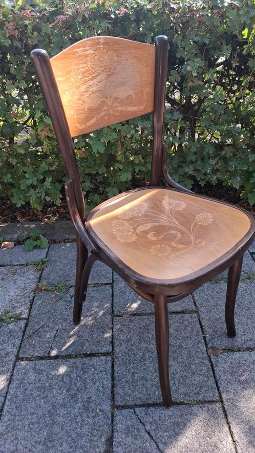 10 thonet cafe stoelen + PRINT horeca partij unieke set!, Antiek en Kunst, Antiek | Meubels | Stoelen en Sofa's, Ophalen of Verzenden
