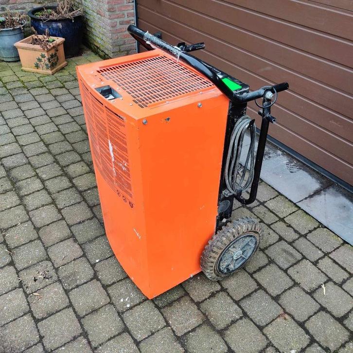 TE HUUR bouwdroger, Doe-het-zelf en Bouw, Ventilatie en Afzuiging, Ventilator en Afzuiger, Ophalen