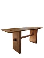 table salle à manger bois massif design, Design, Envoi, Neuf