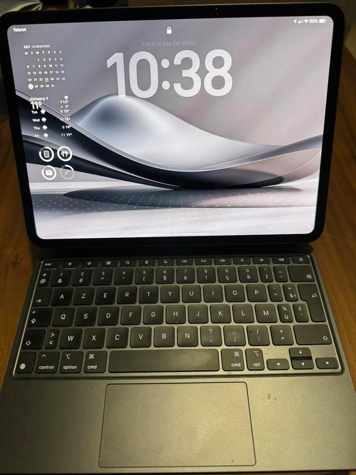 iPad Pro 11” (M4) 512GB + 5G+ Keyboard – Zo goed als nieuw, Computers en Software, Apple iPads, Zo goed als nieuw, Apple iPad Pro