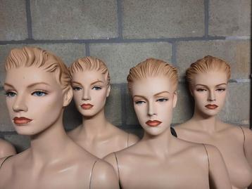 Mannequins réalistes vintage pour femmes, mannequin mannequi