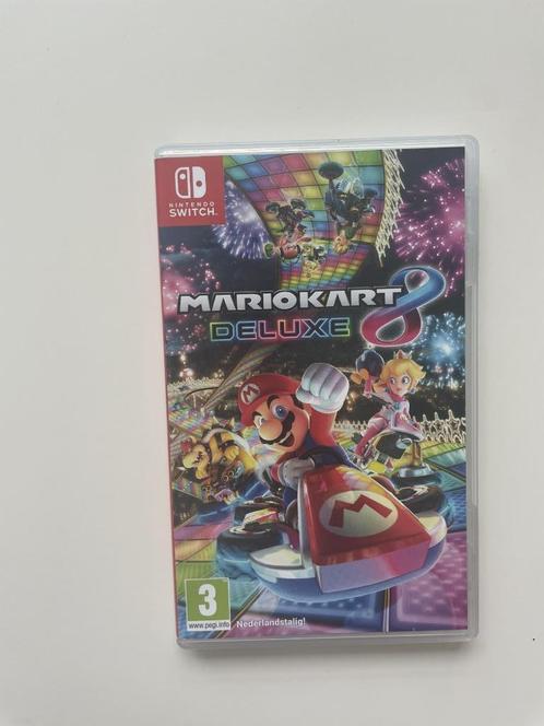 Mario kart 8, net als nieuw!, Games en Spelcomputers, Games | Nintendo Switch, Zo goed als nieuw, Racen en Vliegen, 3 spelers of meer