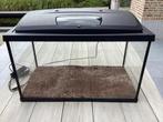 Aquarium 60 l  ledverlichting, Ophalen, Gebruikt