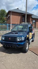 PAJERO 2.8 td Van weinig kilometers, Auto's, Mitsubishi, Zwart, 4 cilinders, Blauw, Leder