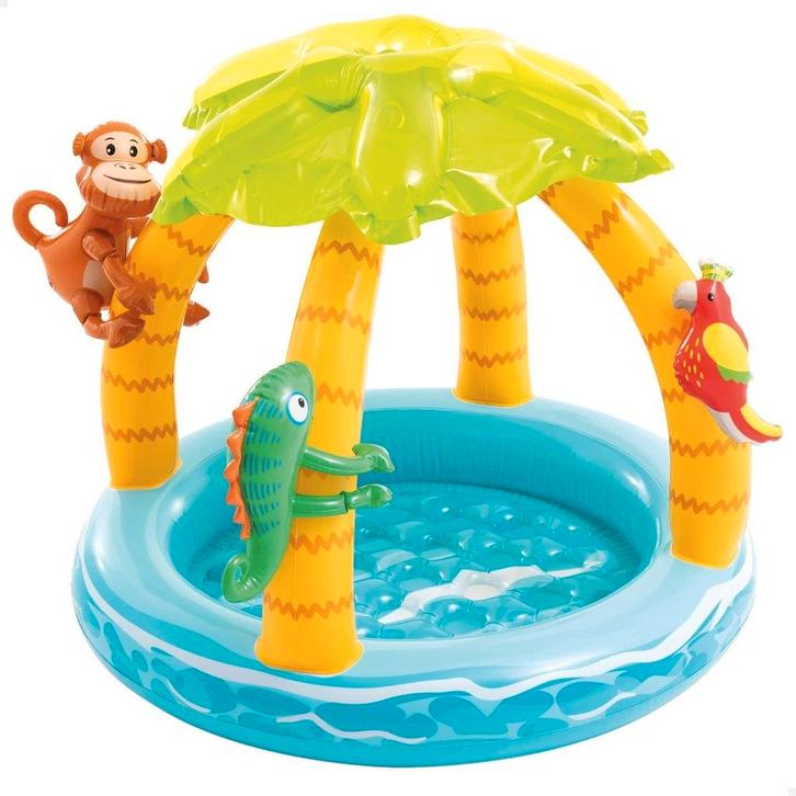 Zwembad + waterspeelmat, Enfants & Bébés, Jouets | Jouets de bébé, Utilisé, Autres types, Enlèvement