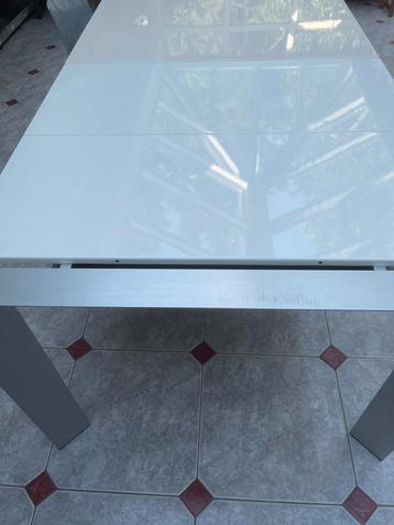 Uitschuifbare eettafel, Enlèvement, Utilisé, 50 à 100 cm, Rectangulaire