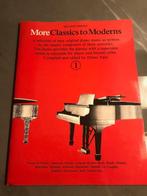 More classics to moderns deel 1, Muziek en Instrumenten, Bladmuziek, Piano, Ophalen of Verzenden