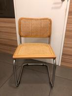 🍏1 Marcel Breuer Cesca vintage design stoel, Maison & Meubles, Chaises, Comme neuf, Enlèvement, Cuir, Blanc