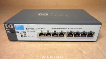 HP 1810-08 8Poort Gigabit PoE-PD switch beschikbaar voor biedingen