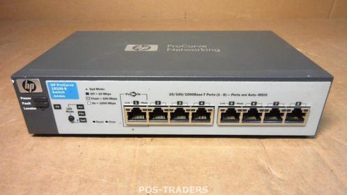 HP 1810-08 8Poort Gigabit PoE-PD switch, Computers en Software, Netwerk switches, Ophalen of Verzenden