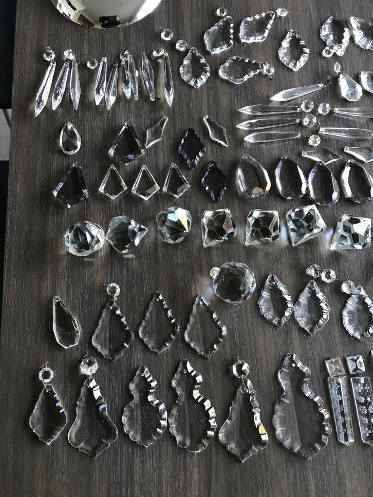 Glaswerk voor luchters, Antiquités & Art, Antiquités | Verre & Cristal, Enlèvement